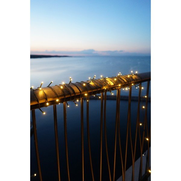 Catena luminosa con alimentazione a corrente numero lampadine 40 pz lunghezza totale 390 cm Easy-Line – Sirius-image-1