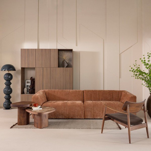 Poltrona in legno marrone Bask – WOOOD-image-2
