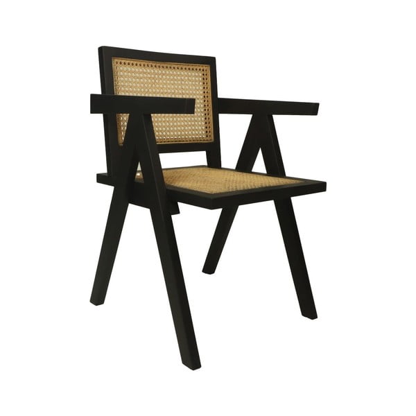 Sedia da pranzo in mogano nero Phi - HSM collection-image-2