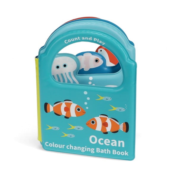 Giocattolo interattivo Colour changing bath book Ocean - Rex London