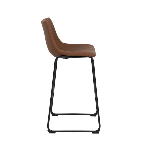 Sgabello marrone Jeddo - Light & Living-image-3