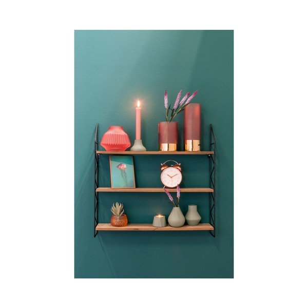 Růžová skleněná váza PT LIVING, ø 16 cm-image-2