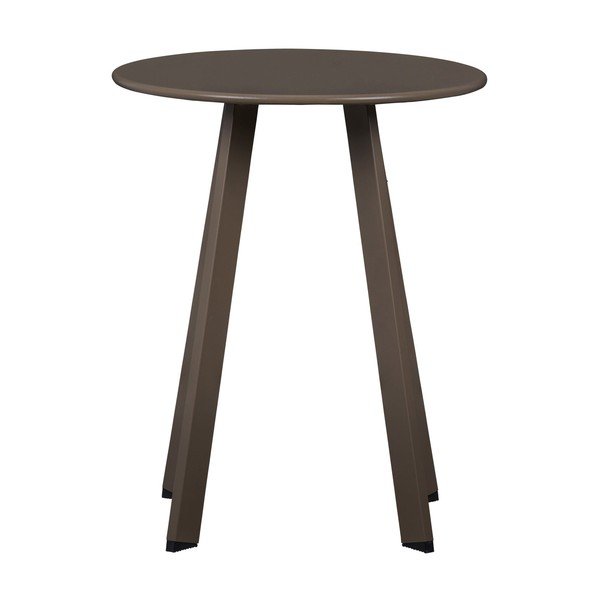 Tavolino da giardino rotondo in metallo ø 40 cm Fer – WOOOD-image-1