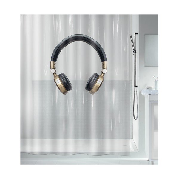 Tenda per doccia 180x200 cm Headphone – Spirella