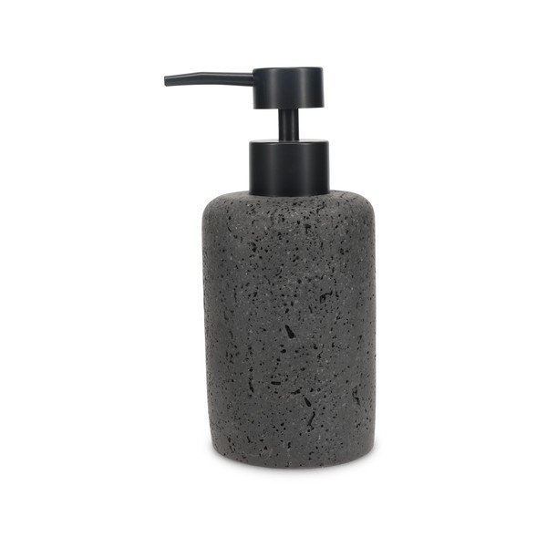 Dispenser per sapone grigio scuro in poliresina 250 ml Suds – S|P Collection