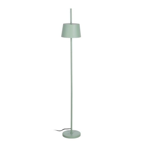 Lampada da terra color menta con paralume in metallo (altezza 150 cm) - Ixia