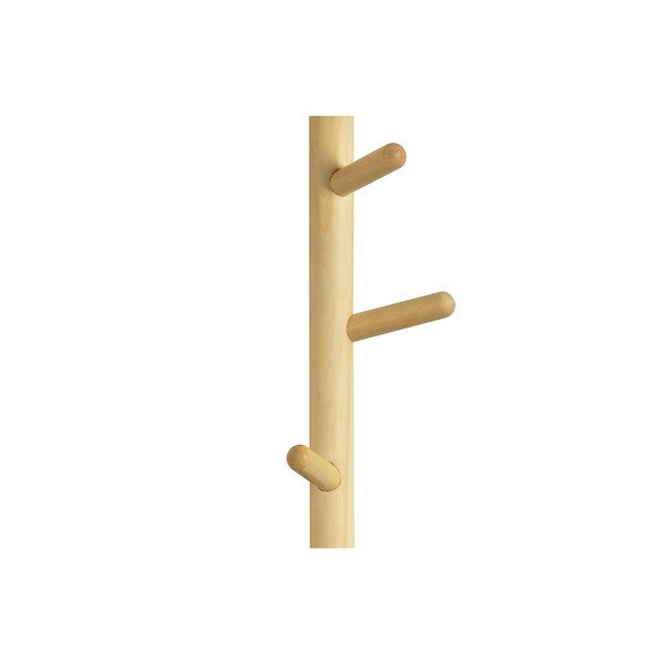 Appendiabiti da parete in legno di pino in colore naturale Marrit - WOOOD-image-3