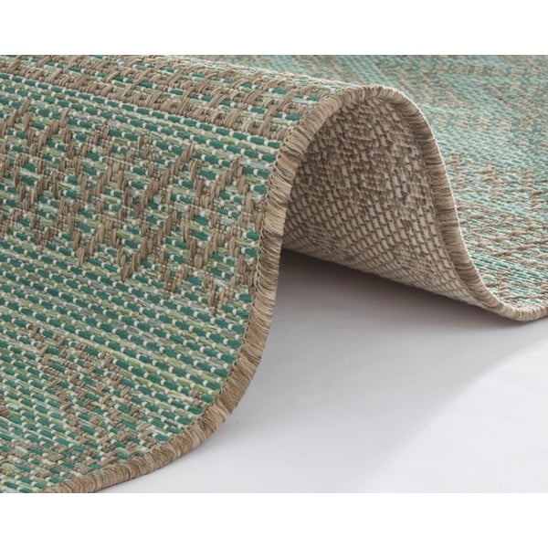 Tappeto per esterni verde e beige , 140 x 200 cm Sidon - NORTHRUGS-image-3