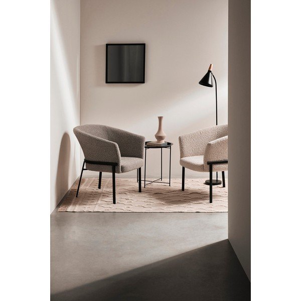 Tavolino rotondo in metallo ø 47 cm Hilmar – Yes Everyday-image-1