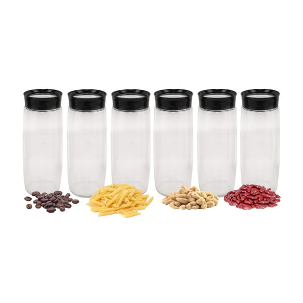 Set di 6 contenitori in vetro per alimenti - Hermia-image-2