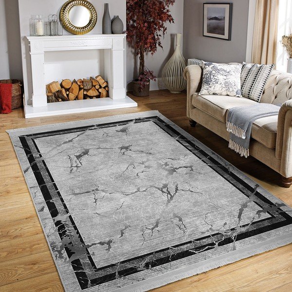Tappeto grigio 80x200 cm - Mila Home-image-4