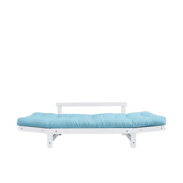 Divano variabile Beat bianco/azzurro - Karup Design-image-4
