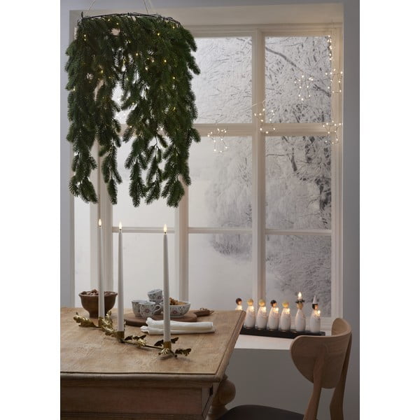 Catena luminosa con alimentazione a batteria 8 lampadine lunghezza totale 175 cm Angela – Star Trading-image-3