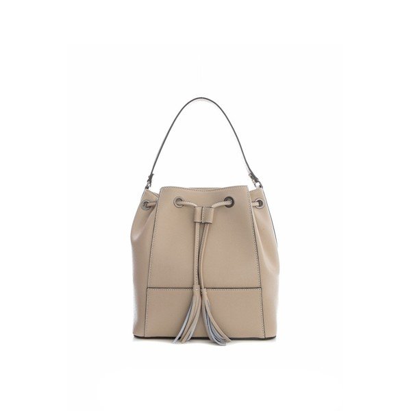 Béžová kožená kabelka Sofia Cardoni Loreto