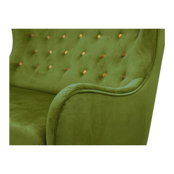 Divano verde Medina, 148 cm - Max Winzer-image-3
