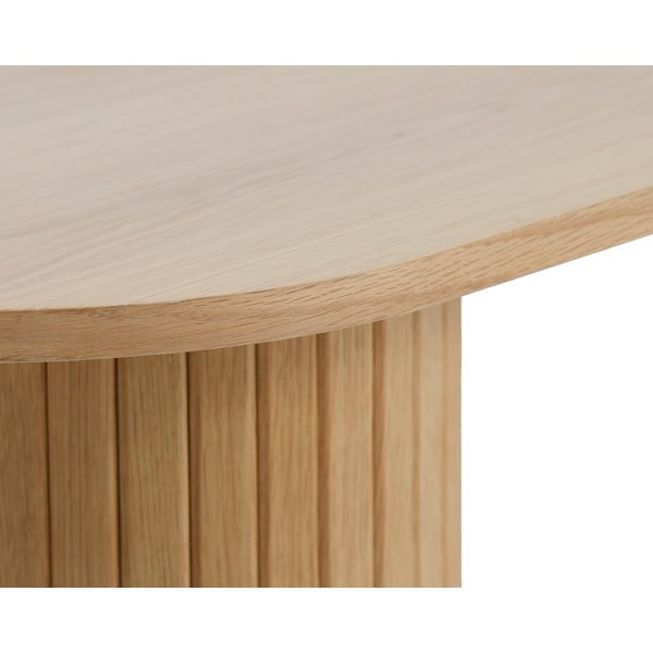 Tavolo consolle di colore naturale 40x130 cm Nola – Unique Furniture-image-2