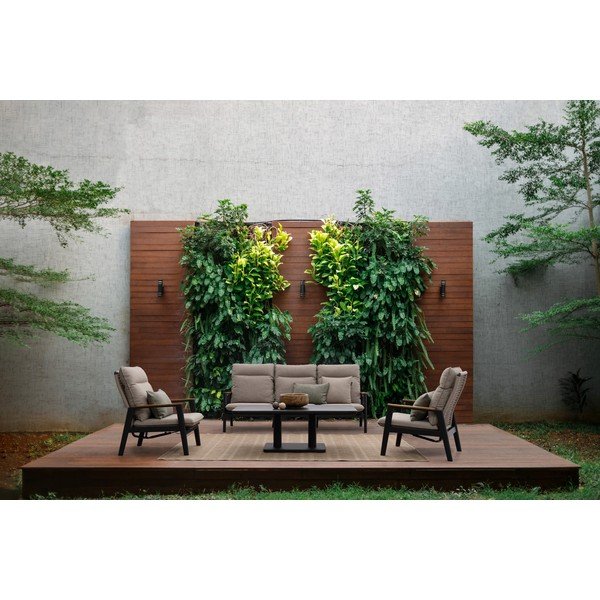 Tavolo da pranzo da giardino in alluminio 80x140 cm Miguel – Bizzotto-image-1