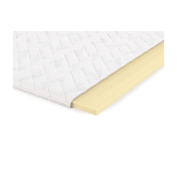 Topper in schiuma dura media 160x200 cm Latex - Maison de Rêve-image-3