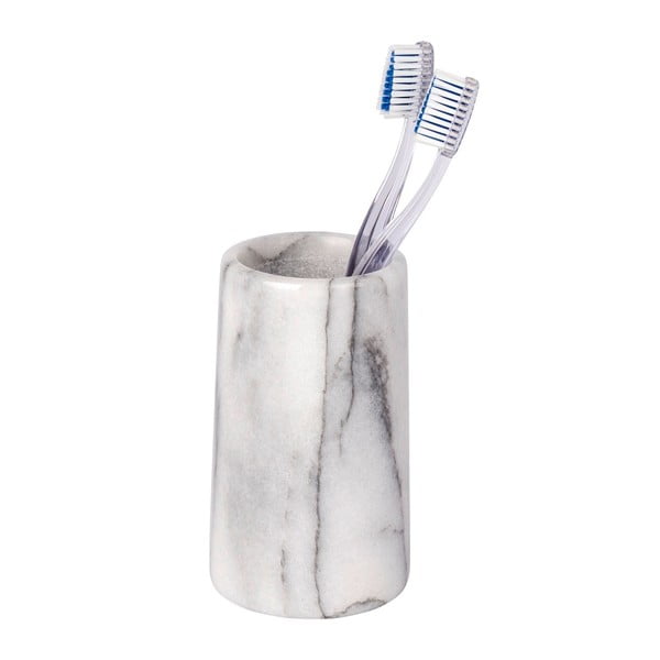 Tazza di marmo per spazzolini da denti Onyx - Wenko