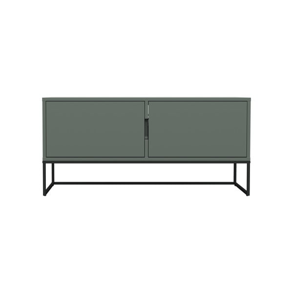 Tavolo TV grigio-verde 118x57 cm Lipp - Tenzo