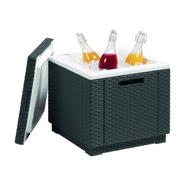 Tavolo da giardino con vaschetta per il ghiaccio 42x42 cm - Keter-image-2