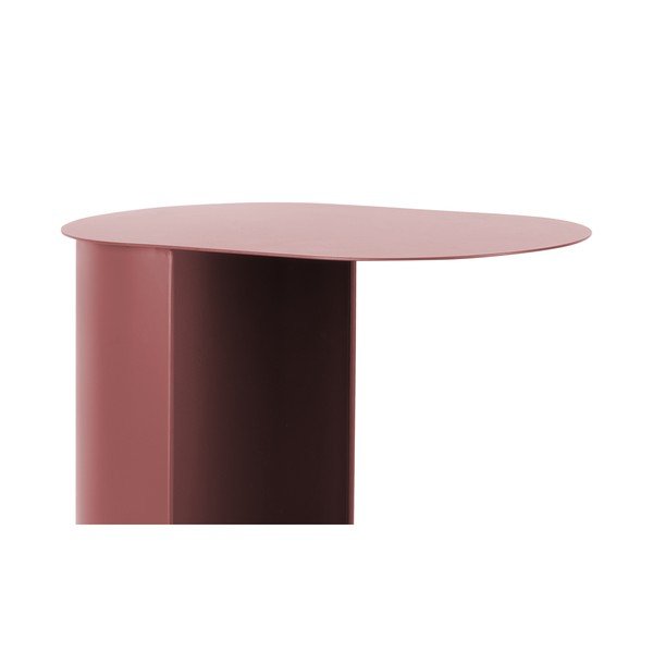 Set di tavolini in metallo 2 pz 30x45 cm Riqueza Oval – Leitmotiv-image-2