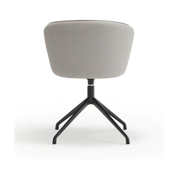 Set di sedie da pranzo grigio chiaro in imbottito 2 pz Add – Teulat-image-3