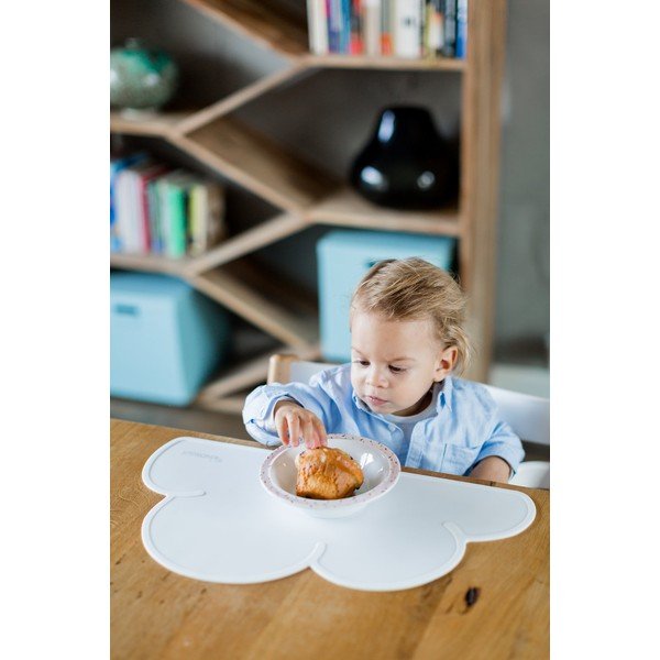 Tovaglietta in silicone bianco Cloud, 49 x 27 cm - Kindsgut-image-4