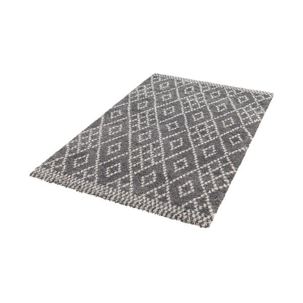 Tappeto grigio scuro Ornamento, 120 x 170 cm - Mint Rugs-image-1
