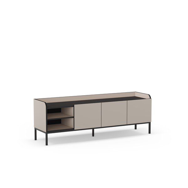 Mobile TV color crema 160x55x42 cm Adara – Marckeric-image-2