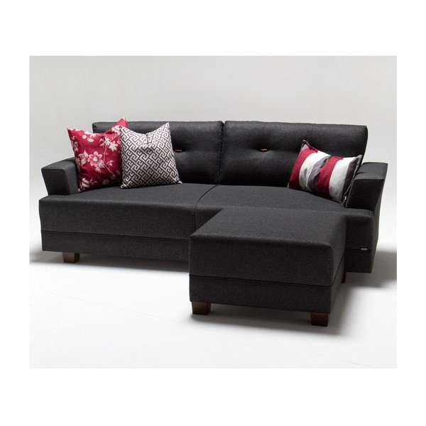 Divano grigio angolo sinistro Ingrid - Balcab Home-image-2
