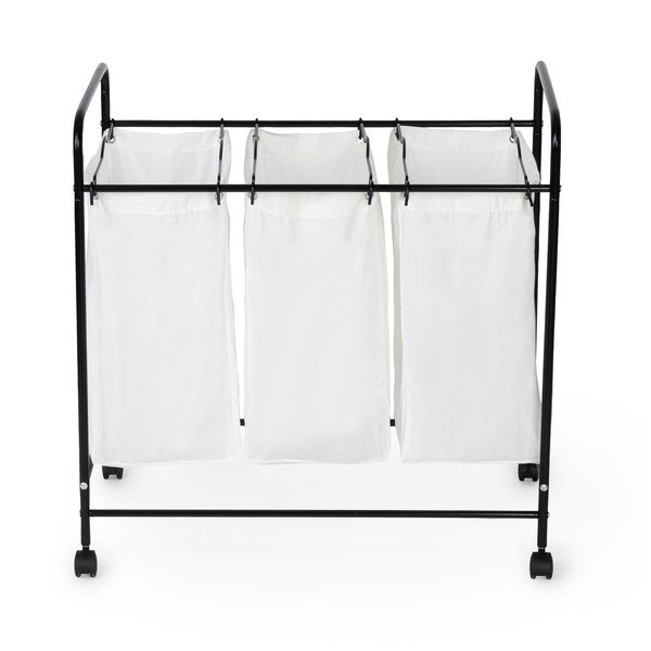 Cesto portabiancheria in tessuto 46+46+46 l Joe - Compactor-image-4