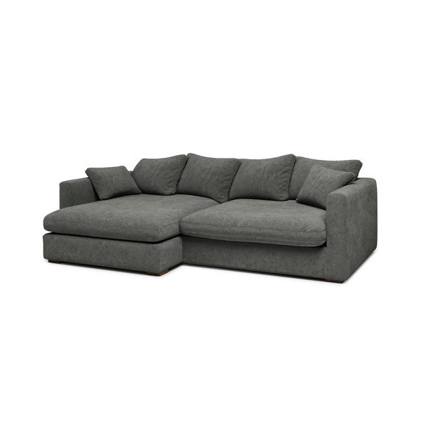 Divano angolare grigio (angolo sinistro) Comfy - Scandic-image-1