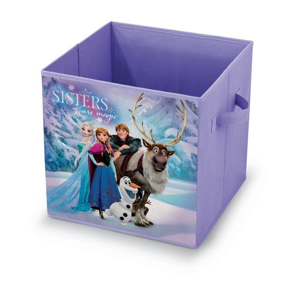 Fialový úložný box Domopak Living Frozen