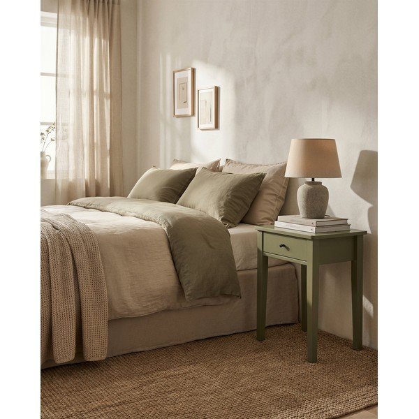 Comodino verde opaco Bart – Marckeric-image-1