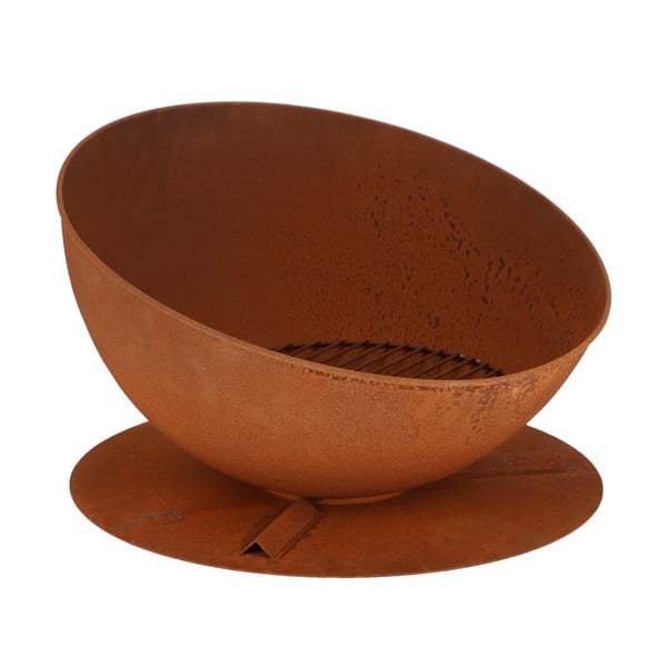 Caminetto con decoro arrugginito Moon - Esschert Design-image-3