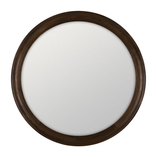 Specchio da parete con telaio in legno massiccio ø 110,5 cm Paula – Ixia