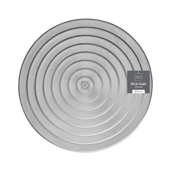 Tovaglietta in plastica ø 40 cm Oriental – douceur d'intérieur-image-3