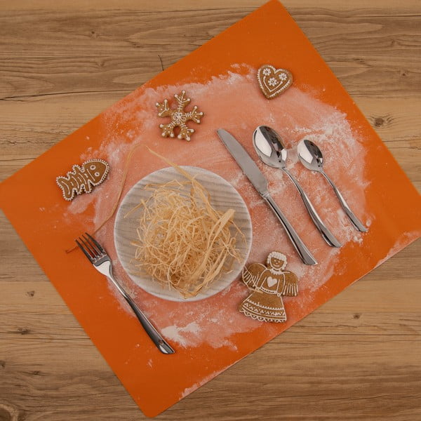 Posate argentate in acciaio inox 24 pz Shape – Orion-image-3