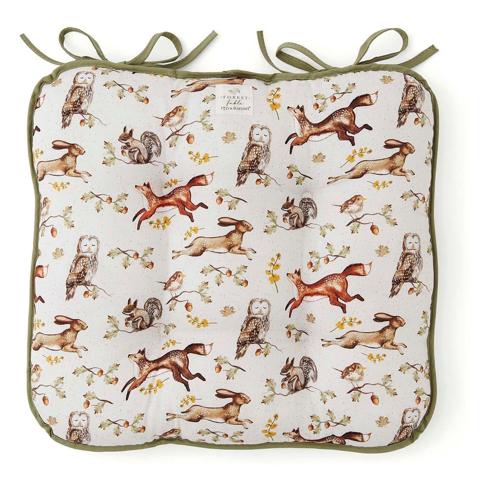 Cuscino per sedia in cotone 36x34 cm Forest Fable – Cooksmart ® | Cuscini per sedie