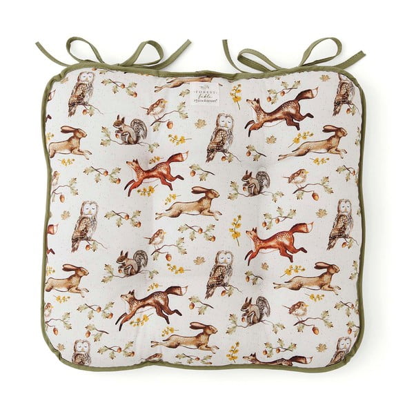 Cuscino per sedia in cotone 36x34 cm Forest Fable – Cooksmart ®