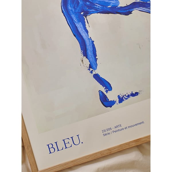 Poster 50x70 cm Bleu – Lucrecia Rey Caro – The Poster Club-image-2