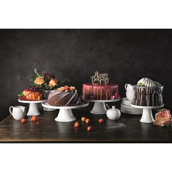 Vassoio per torte in porcellana Basic – Maxwell & Williams-image-1