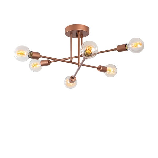 Plafoniera color bronzo 64x64 cm Flower – Opviq lights-image-2