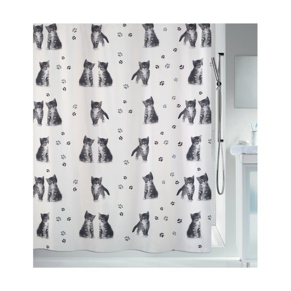 Tenda per doccia 180x200 cm Kitty – Spirella