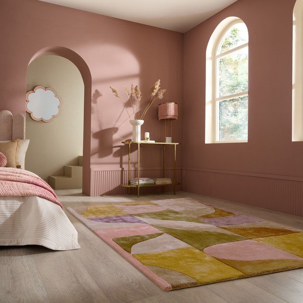 Tappeto in viscosa tessuto a mano 200x290 cm Illuminate – Flair Rugs-image-1