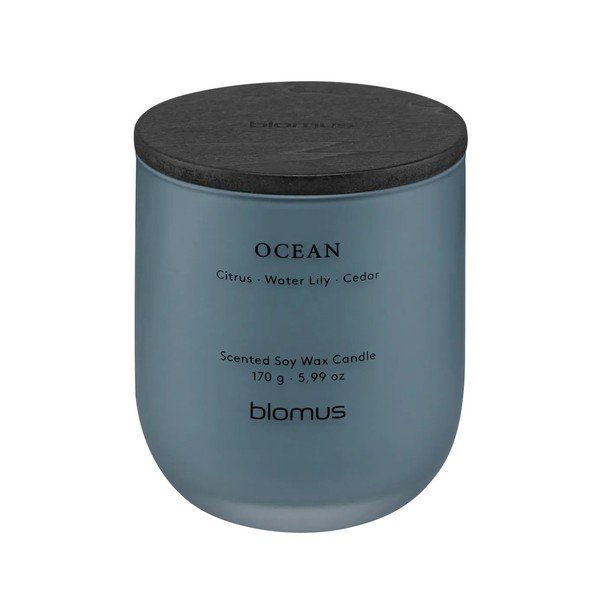 Candela in cera di soia profumata tempo di combustione 35 h Tuoksu Ocean – Blomus-image-2