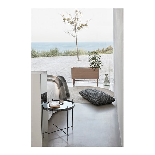 Tappeto rotondo marrone in iuta ø 150 cm Sage – Hübsch-image-2