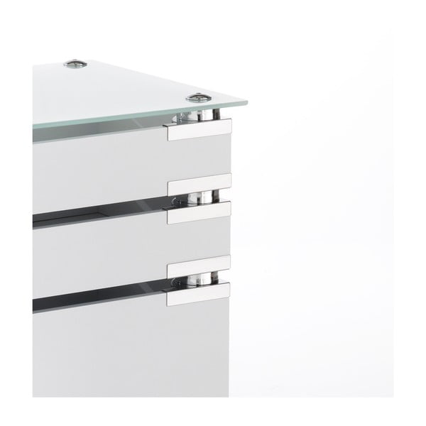 Carrello mobile bianco con 5 cassetti Bobo Big Bobo - Tomasucci-image-3