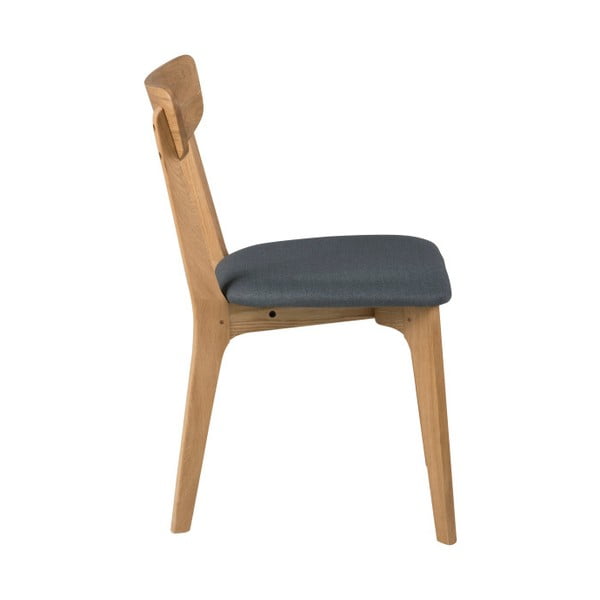 Sedie da pranzo in set grigie/di colore naturale in imbottito 2 pz Taxi – Actona-image-4